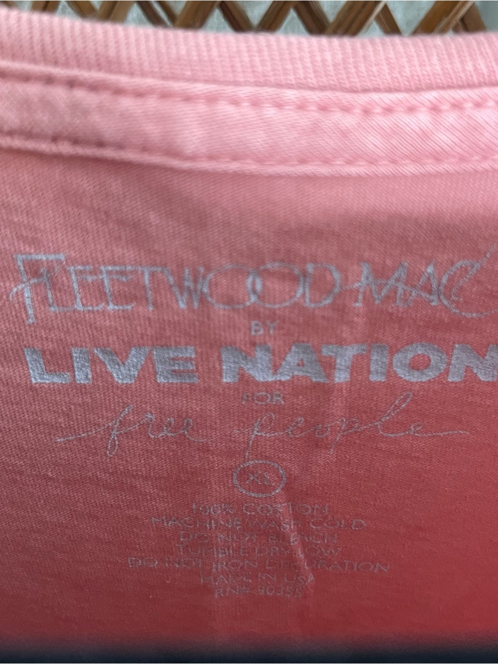 Free People Dusty Rose Fleetwood Mac Rumours Graphic Tee - Picture 3 of 5
